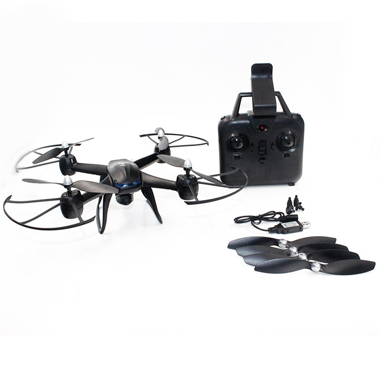 DM109S 2.4GHz 6-axis Gyro WiFi RC Quadcopter with HD Camera - Black-5