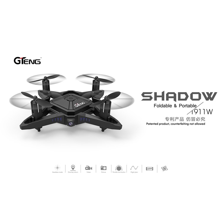 T911W Foldable 2.4G WiFi Headless Mode RC Quadcopter Drone With 0.3MP Camera-17