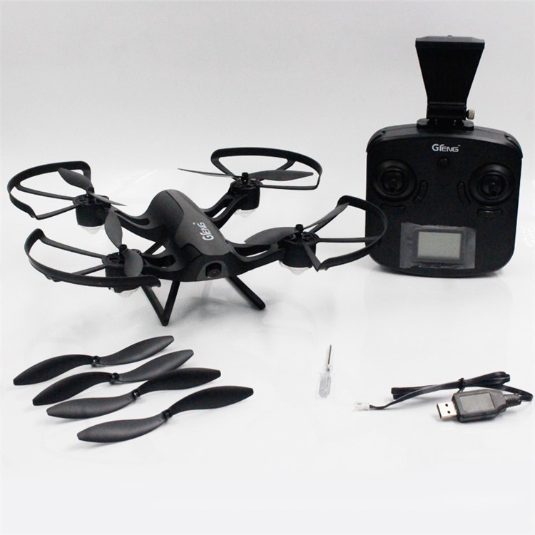 GTENG T905HW 2.4G WiFi FPV 720P RC Quadcopter 6 Axis 3D Flip Headless Altitude Hold Drone with LED Light-6