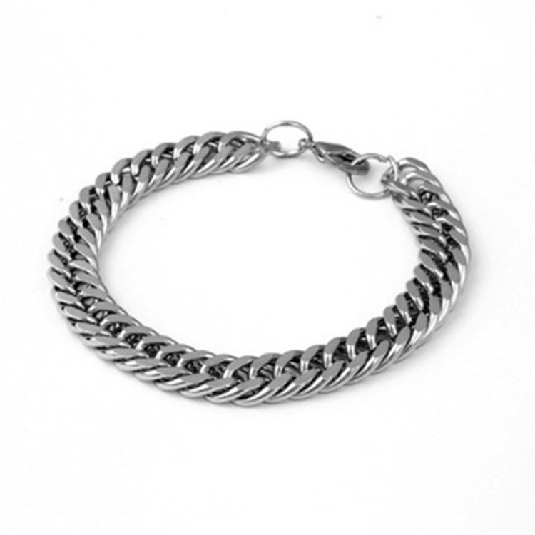 Männer Edelstahl Klobige Kette Armband-1