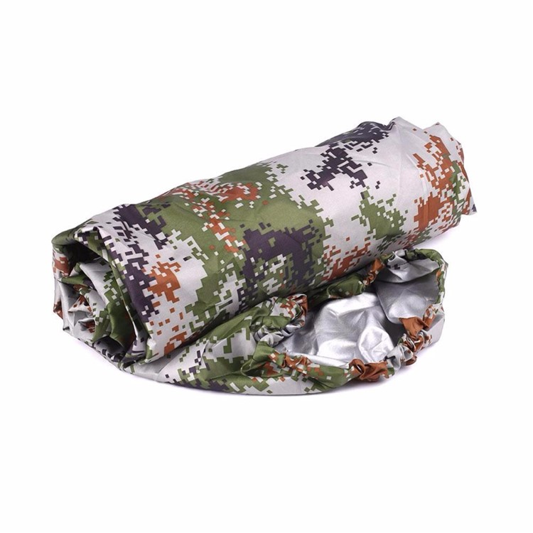 Universal Camouflage Kajak Kanu Bootsabdeckung Wasserdicht UV-beständige Anti-Staub Abdeckung Schild für 4.6-5m Boote-5