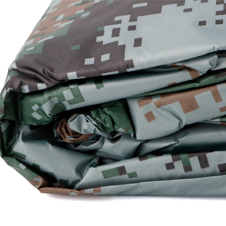 Universal Camouflage Kajak Kanu Bootsabdeckung Wasserdicht UV-beständige Anti-Staub Abdeckung Schild für 4.6-5m Boote-6