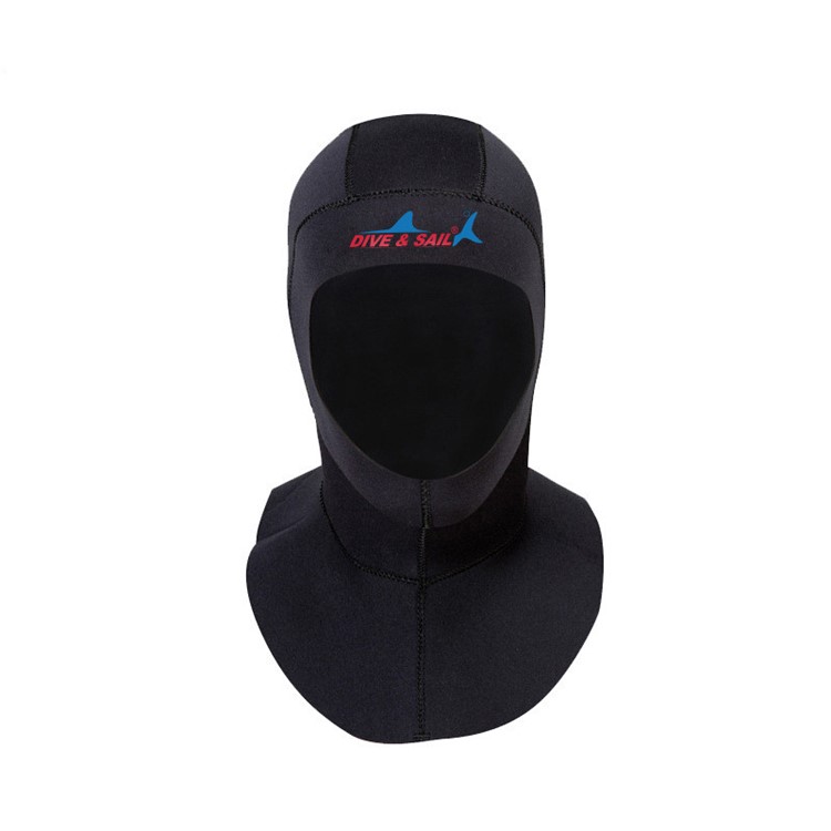 DIVE&SAIL UV Protected 3MM Diving Hood Warm Diving Cap For Water Sports - Size: XL-2