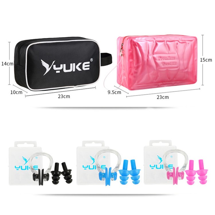 Lunettes De Natation Anti-buée Anti-buée Adultes Lunettes De Natation Lunettes De Natation Casquette - Noir-7