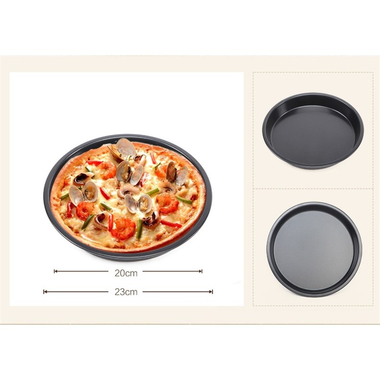 5-Piece Non-Stick Stainless Steel Bakeware Set (Pizza/Muffin/Loaf/Cake Pan/Baking Sheet)-7