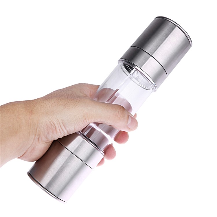 Double-ended Manual Salt Pepper Shaker Grinder with Ceramic Grinding Core-10