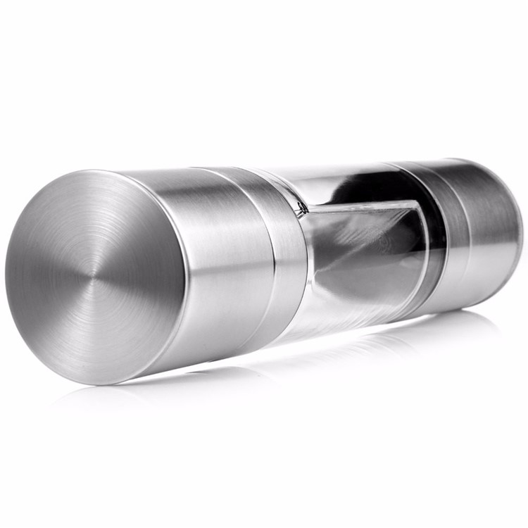 Double-ended Manual Salt Pepper Shaker Grinder with Ceramic Grinding Core-4