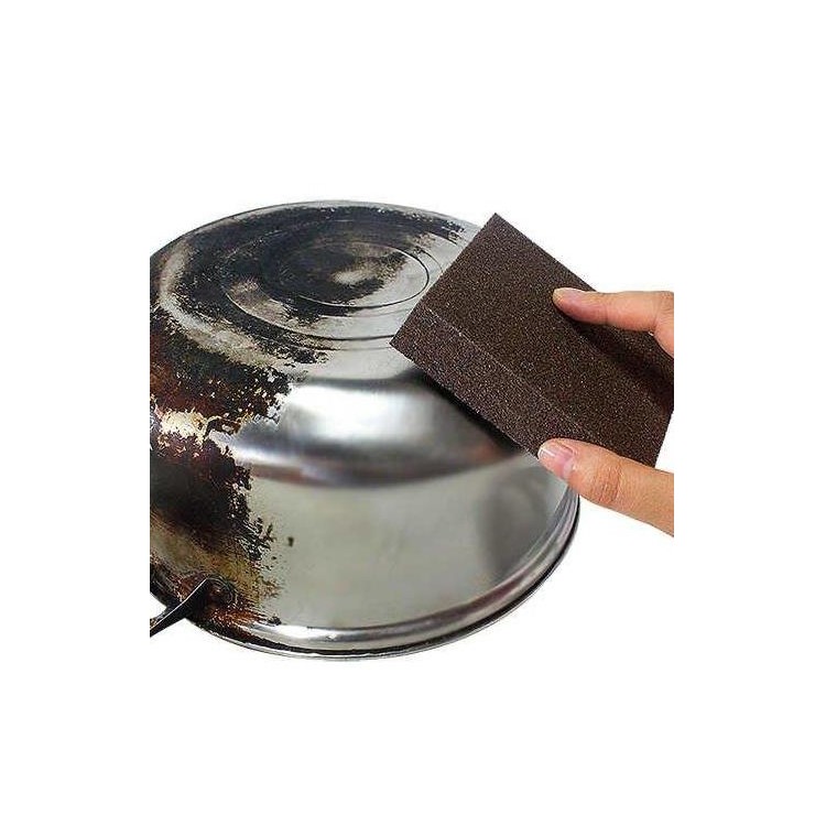 3PCS/Pack Carborundum Magic Sponge Brush Kitchen Home Washing Cleaning Cleaner Tool-1