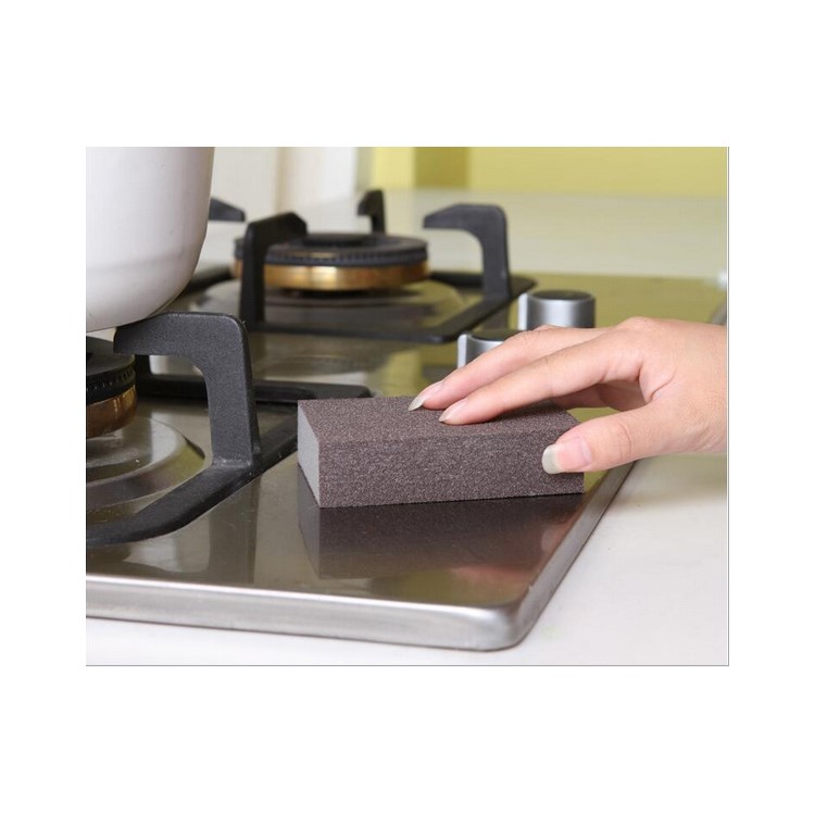 3PCS/Pack Carborundum Magic Sponge Brush Kitchen Home Washing Cleaning Cleaner Tool-5