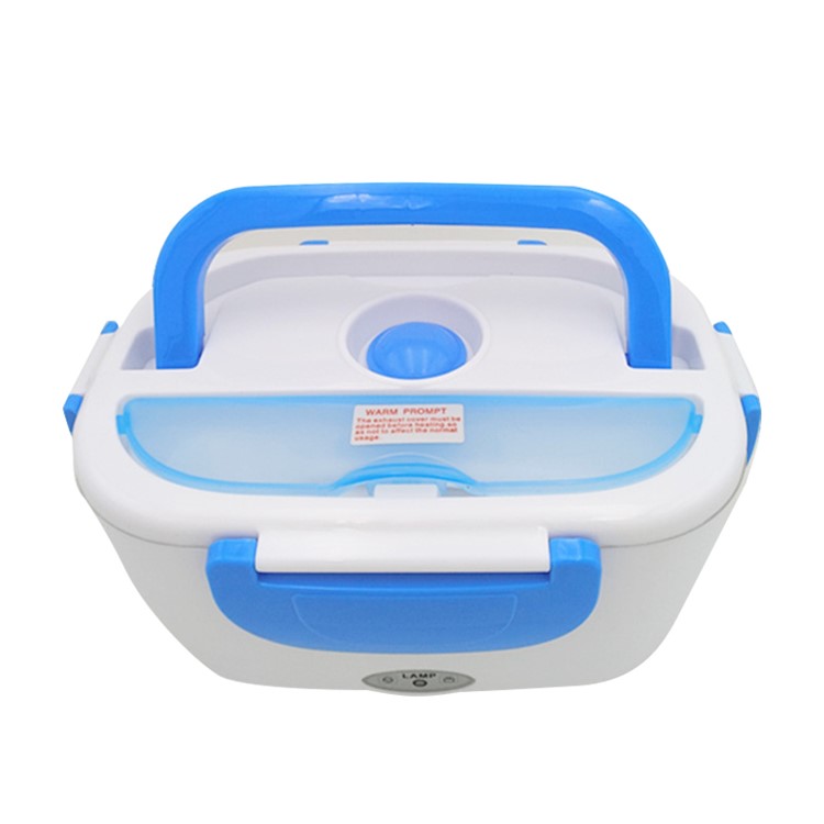 Electric Lunch Box Food Heater Lunch Warmer Heater with Removable Stainless Steel Container - Blue / EU Plug-4