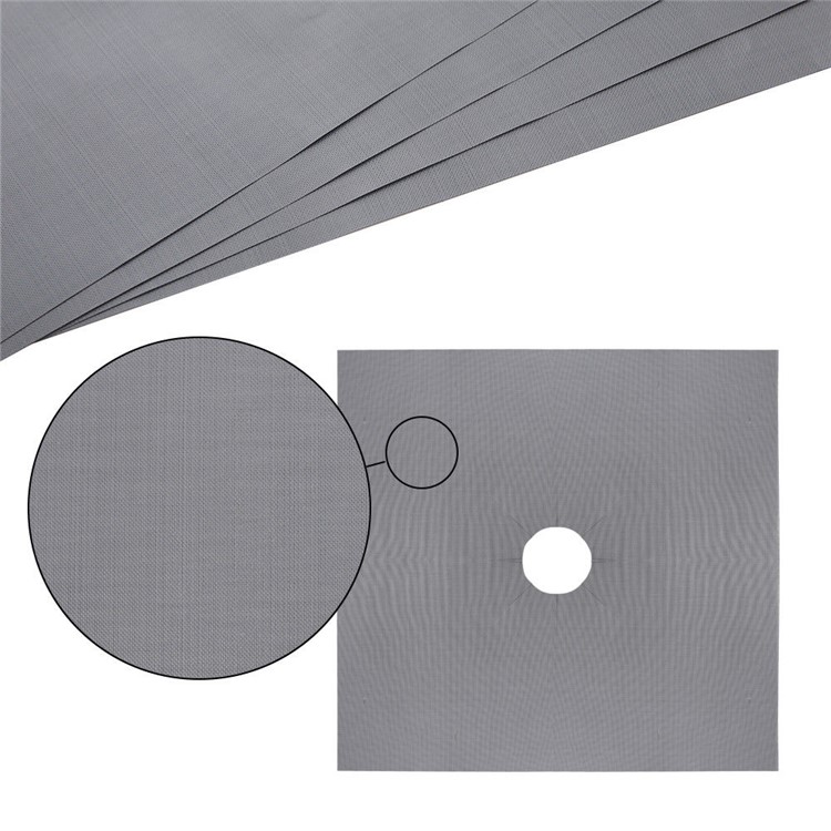 6PCS Non Stick Heat Resistant Gas Stove Burner Covers Protectors-10