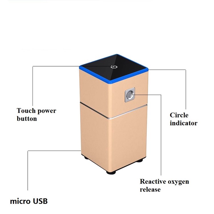 Smart Air Sterilizer Anti-bacteria Smoke Eliminator Multifunction Air Purifier Deodorizer for Family Use-3