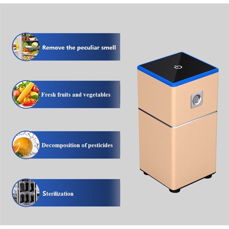 Smart Air Sterilizer Anti-bacteria Smoke Eliminator Multifunction Air Purifier Deodorizer for Family Use-5