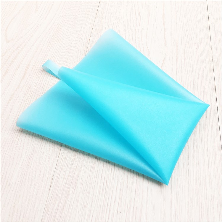 12Pcs/Set Reusable Cake Icing Decorating Piping Bags Silicone Pastry Bag Set for Baking Supplies - Blue-4