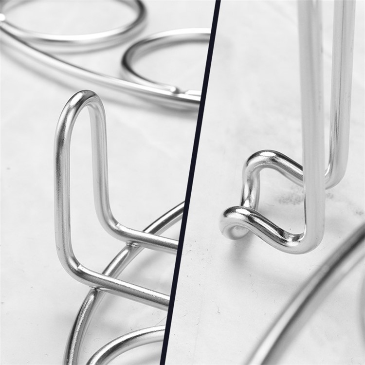 Dual Layers Stainless Steel Pot Steam Rack Household Steamed Egg Shelf Multi-functional Kitchenware Gadget-7