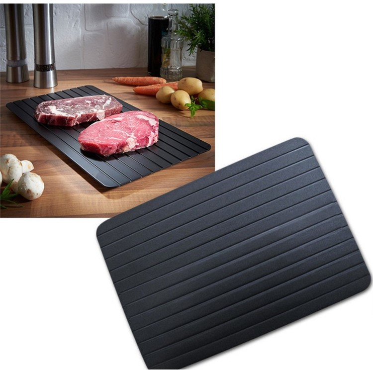 Fast Defrosting Tray Meat Food Fast Defrosting Tray Kitchen Tools, Size: 35.5 x 16.5 x 0.2cm-1