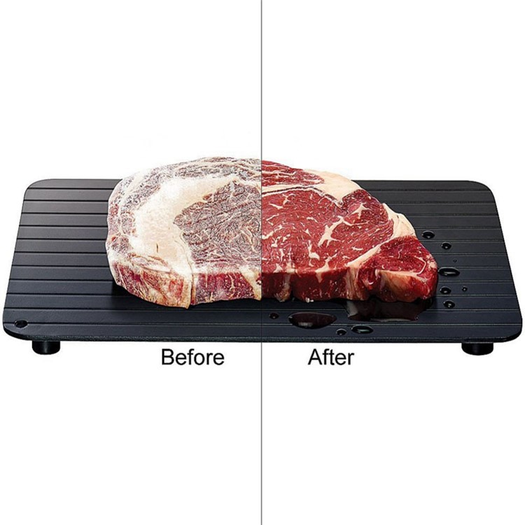 Fast Defrosting Tray Meat Food Fast Defrosting Tray Kitchen Tools, Size: 35.5 x 16.5 x 0.2cm-4