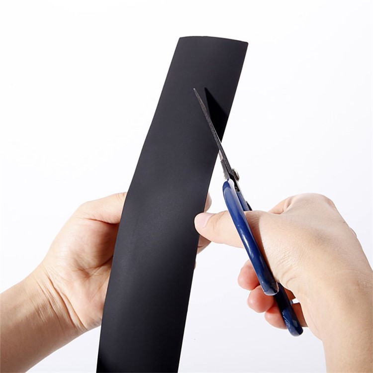 21" Silicone Gap Cover Stopper Flexible Kitchen Stove Space Filler - Black-6