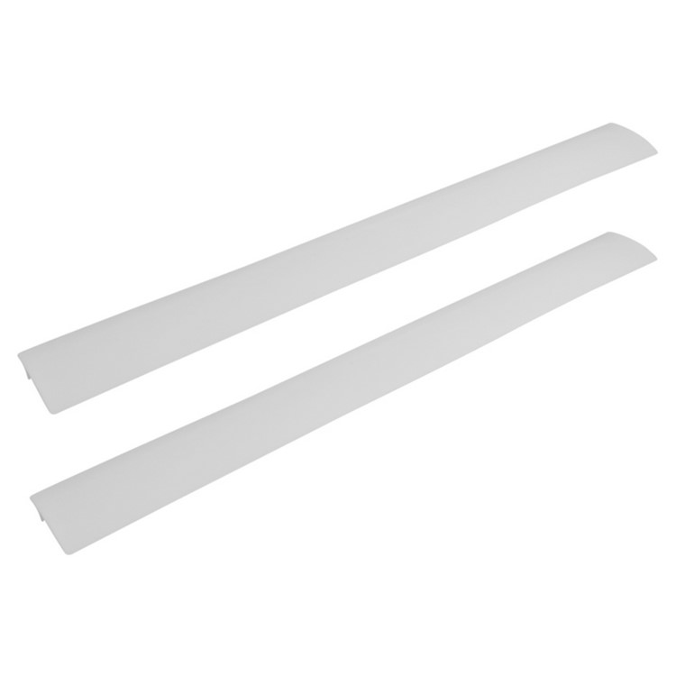 21" Premium Silicone Kitchen Stove Cooktop Counter Gap Cover - White-3