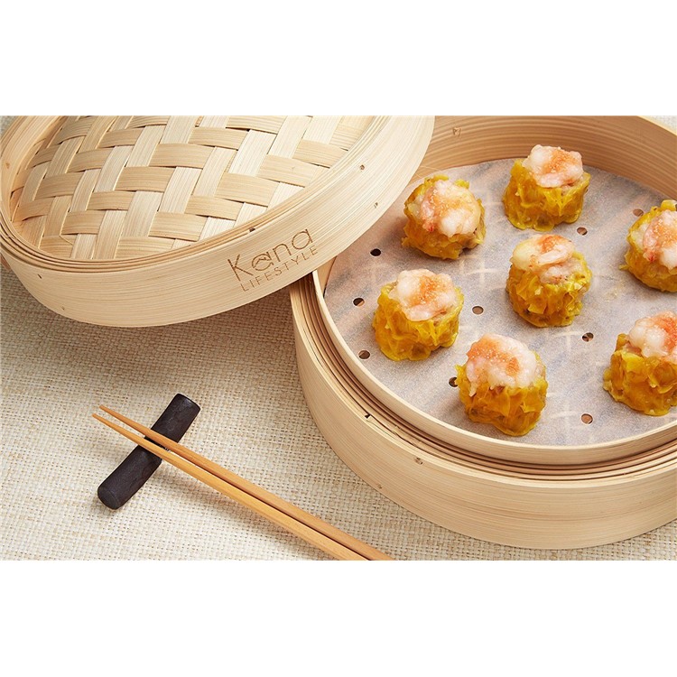 150PCS 9-inch Diameter Perforated Round Silicone Paper Liners for Bamboo Steamer Air Fryer-14