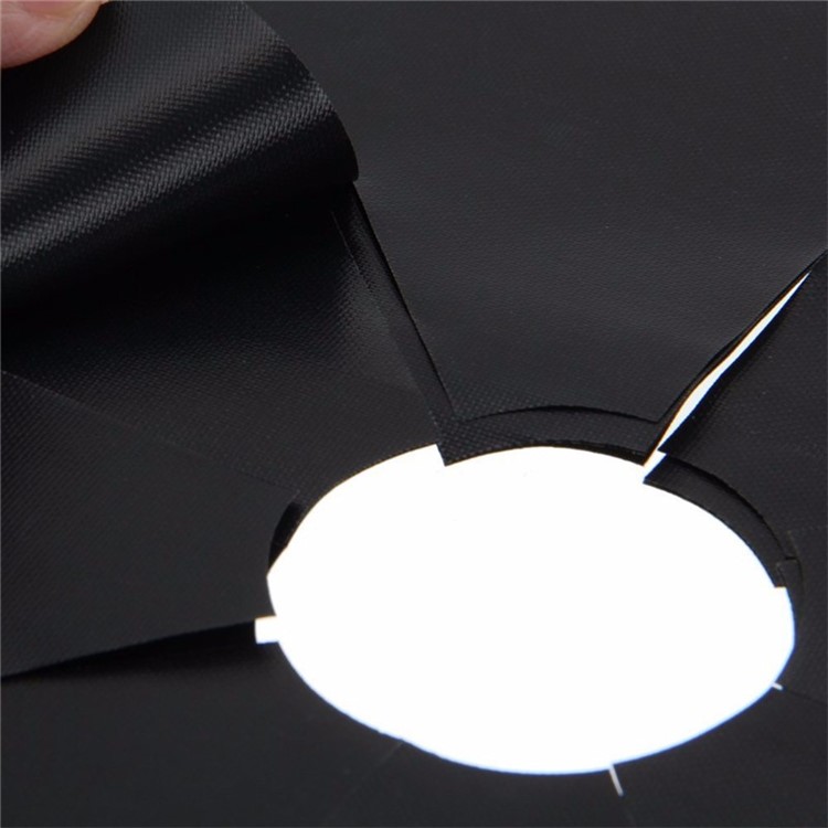 6PCS/Set Home Stove Top Protectors Reusable Non-Stick Gas Burner Liners 27x27cm-7