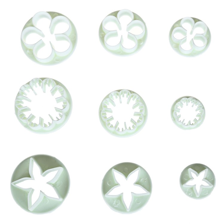 47Pcs/Set Fondant Cake Decoration Tool Set Catalina Fondant Cake Cutter Mold Tools Set-10