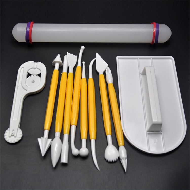 47Pcs/Set Fondant Cake Decoration Tool Set Catalina Fondant Cake Cutter Mold Tools Set-15