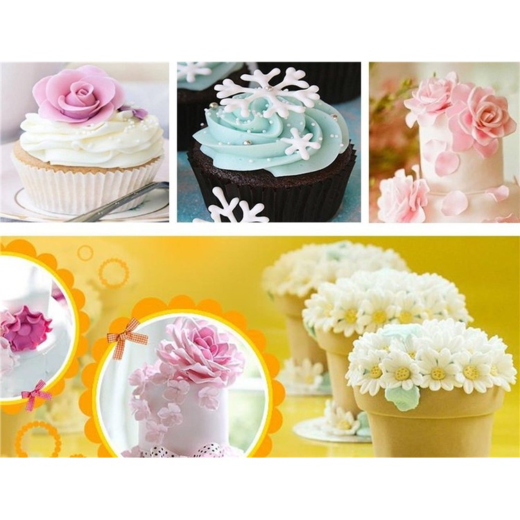 47Pcs/Set Fondant Cake Decoration Tool Set Catalina Fondant Cake Cutter Mold Tools Set-6