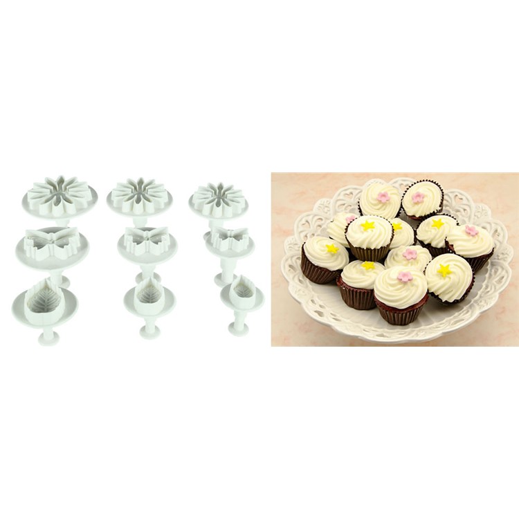 47Pcs/Set Fondant Cake Decoration Tool Set Catalina Fondant Cake Cutter Mold Tools Set-7