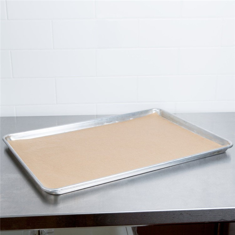 100pcs Brown Eco-friendly Parchment Paper Baking Sheets 30x40cm-2