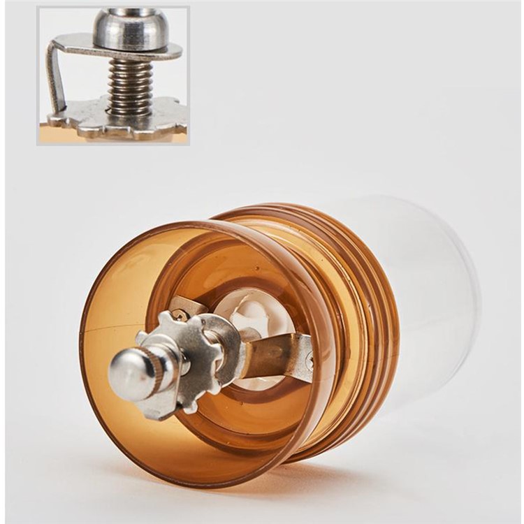 100G Manual Coffee Grinder Washable Ceramic Core Hand Burr Mill Grinder Maker - Brown-6