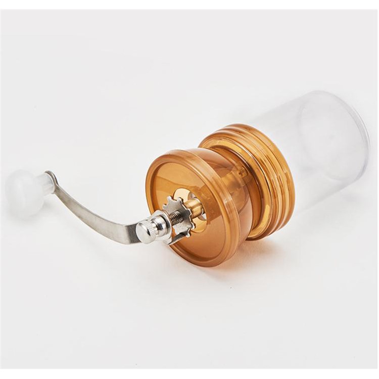 100G Manual Coffee Grinder Washable Ceramic Core Hand Burr Mill Grinder Maker - Brown-7