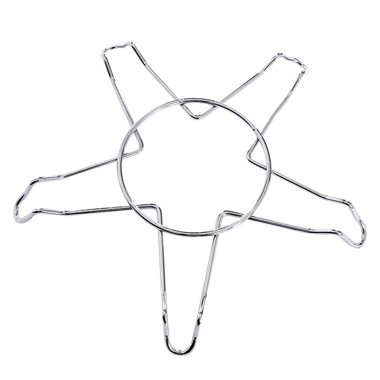 Pentagonal Stainless Steel Steamed Rack Pot Cooking Steaming Shelf-1
