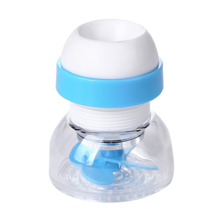 Kitchen Water Saver Tap 360 Degrees Rotatable Swivel Faucet Nozzle Filter - Blue-2