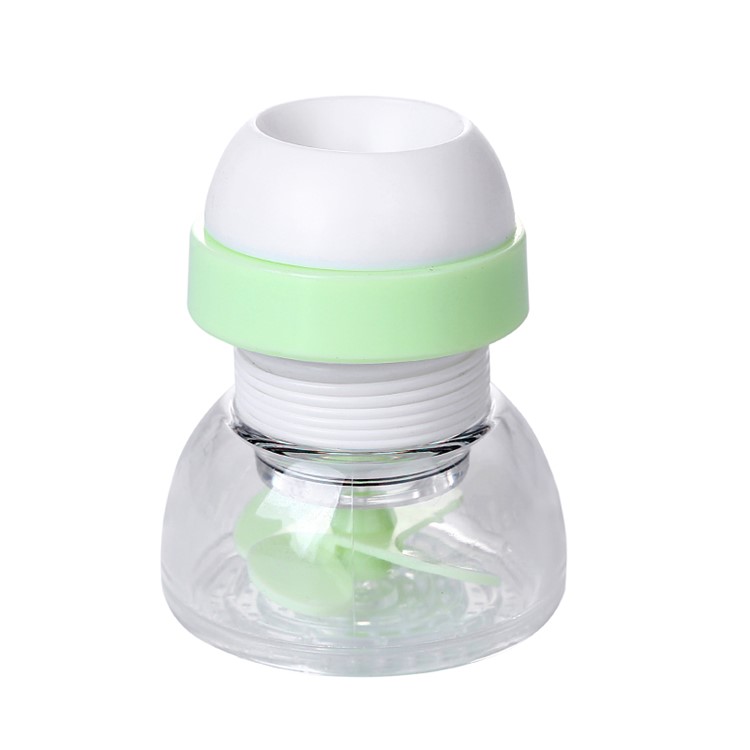 Kitchen Water Saver Tap 360 Degrees Rotatable Swivel Faucet Nozzle Filter - Green-1