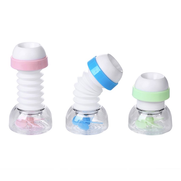 Kitchen Water Saver Tap 360 Degrees Rotatable Swivel Faucet Nozzle Filter - Green-3