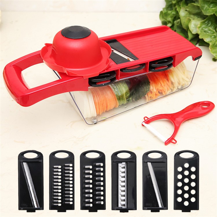 10 in 1 High Quality Vegetables Grater Portable Slicer Knife Set Kitchen Tool-1