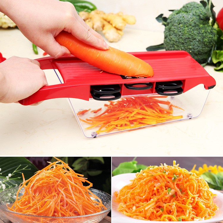 10 in 1 High Quality Vegetables Grater Portable Slicer Knife Set Kitchen Tool-10