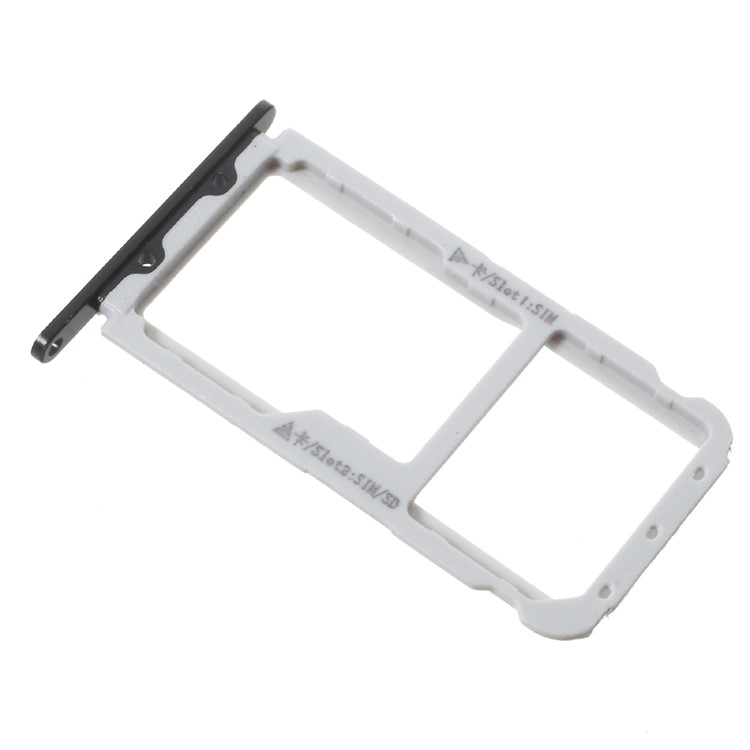 OEM Dual SIM MicroSD Card Tray Holder for Huawei Honor V9 - Black-3