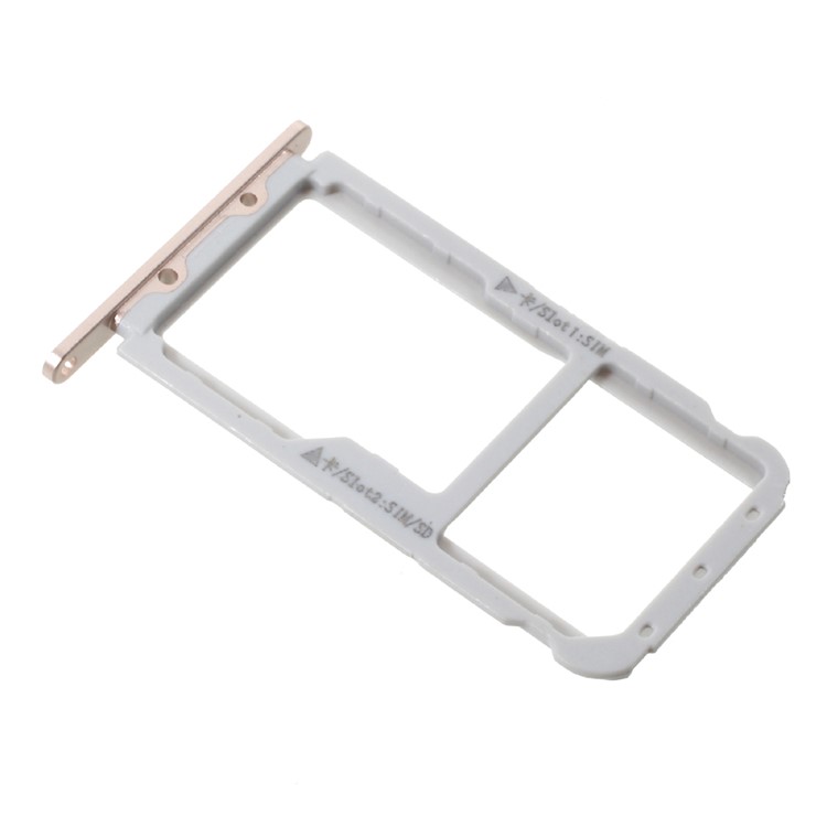 OEM Dual SIM MicroSD Card Tray Slot for Huawei Honor V9 - Rose Gold Color-3