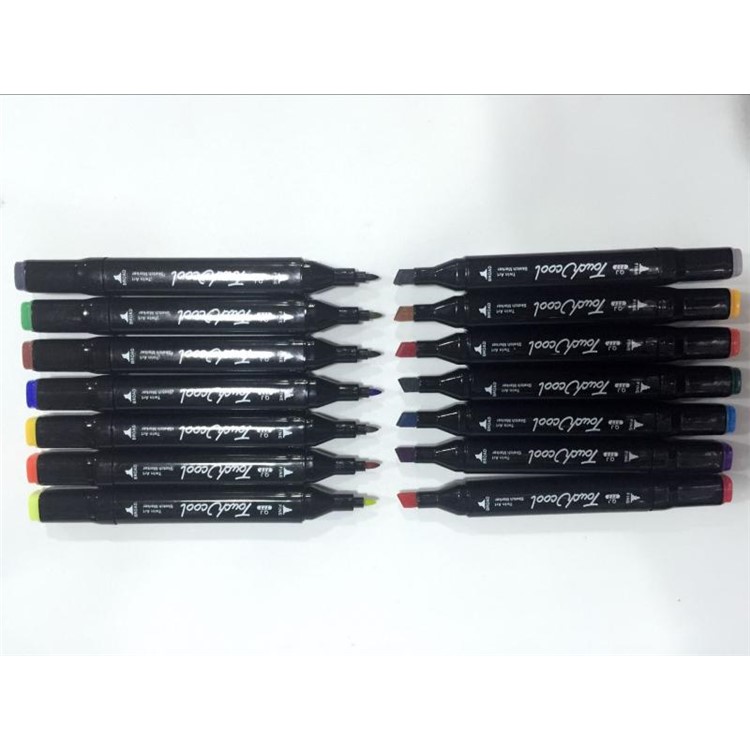 48 Colors Dual Tip Marker Highlighter Pens for Adult Coloring Books Crafting Drawing Art Markers-14