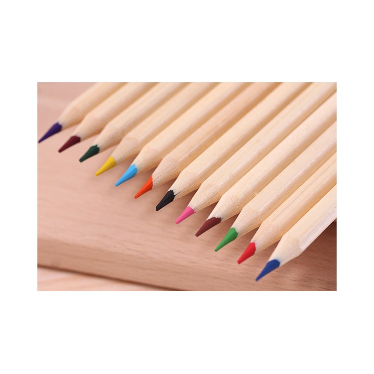 12-Color Colored Pencils Drawing Pencils for Sketch - Length: 19.5 cm-5