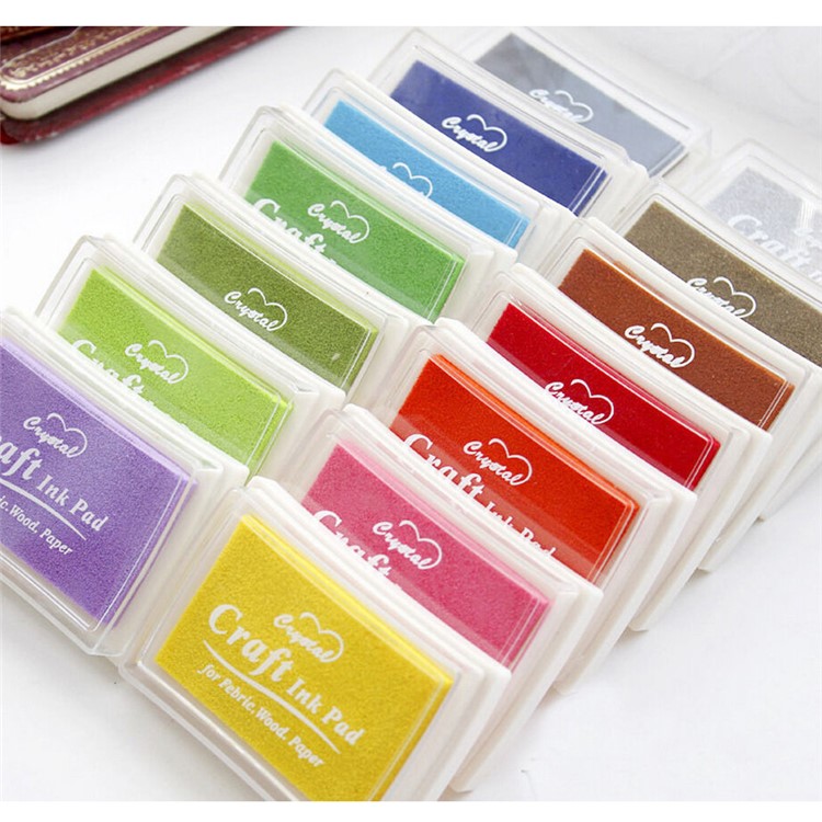 Crystal Craft Ink Pad Assorted Color 15Pcs-1