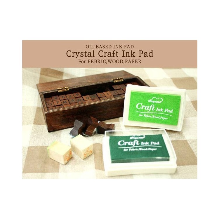 Crystal Craft Ink Pad Assorted Color 15Pcs-13