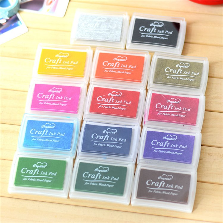 Crystal Craft Ink Pad Assorted Color 15Pcs-31