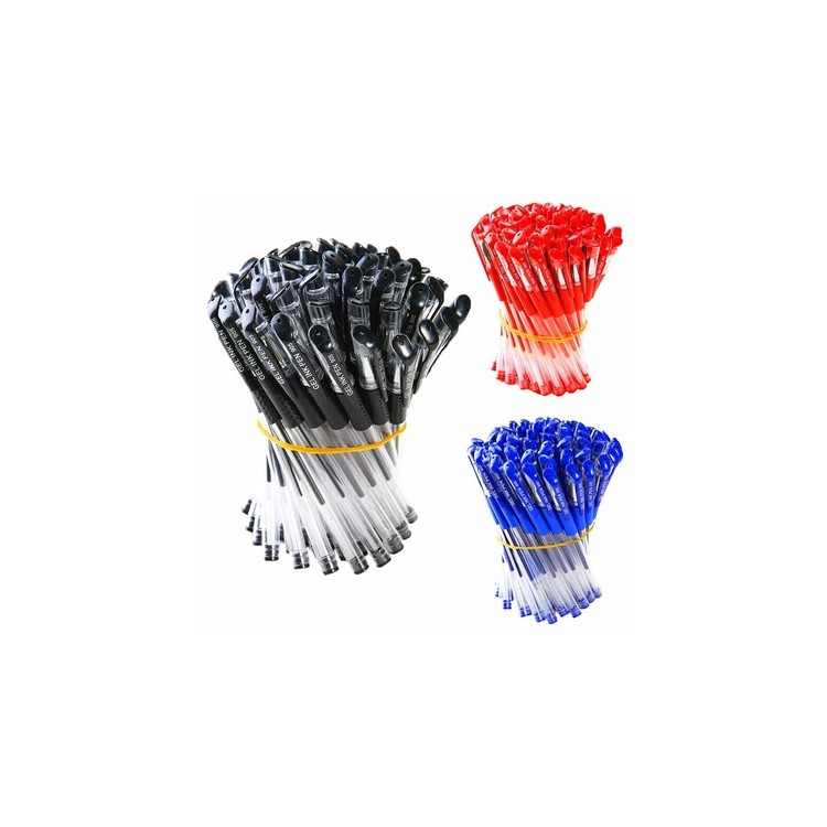 20Pcs/Set 0.5mm Gel Ink Pens Office Writing Smooth Pens School Office Supplies - Black-3