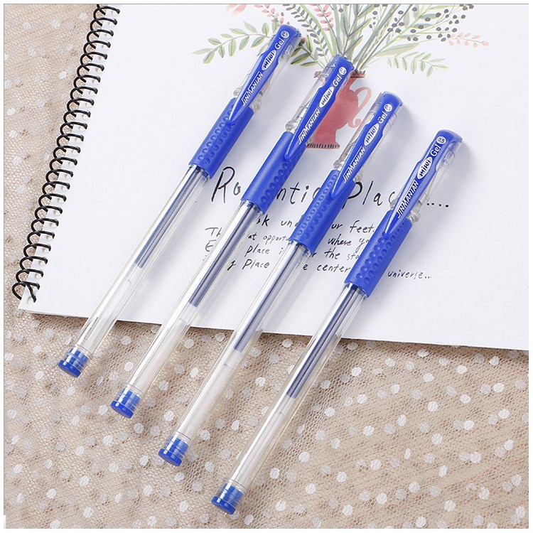 20Pcs/Set 0.5mm Office Writing Smooth Pens Gel Ink Pens School Office Supplies - Blue-1
