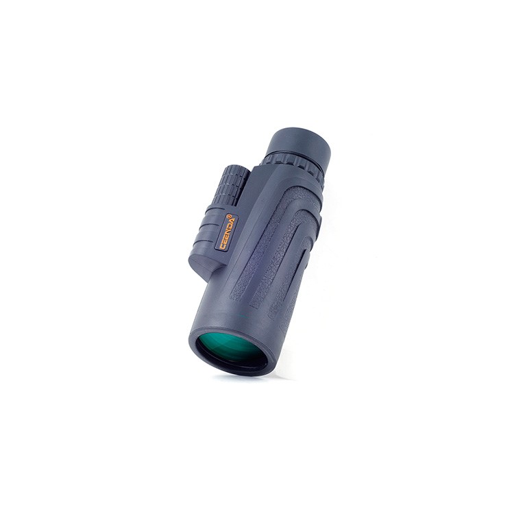 Single Hand Focus Waterproof Fog-proof 10x Zoom Monocular with Low-light-level Night Vision - Black-12