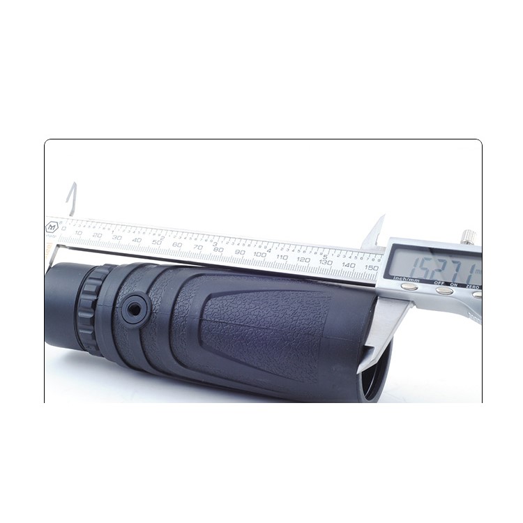 Single Hand Focus Waterproof Fog-proof 10x Zoom Monocular with Low-light-level Night Vision - Black-21