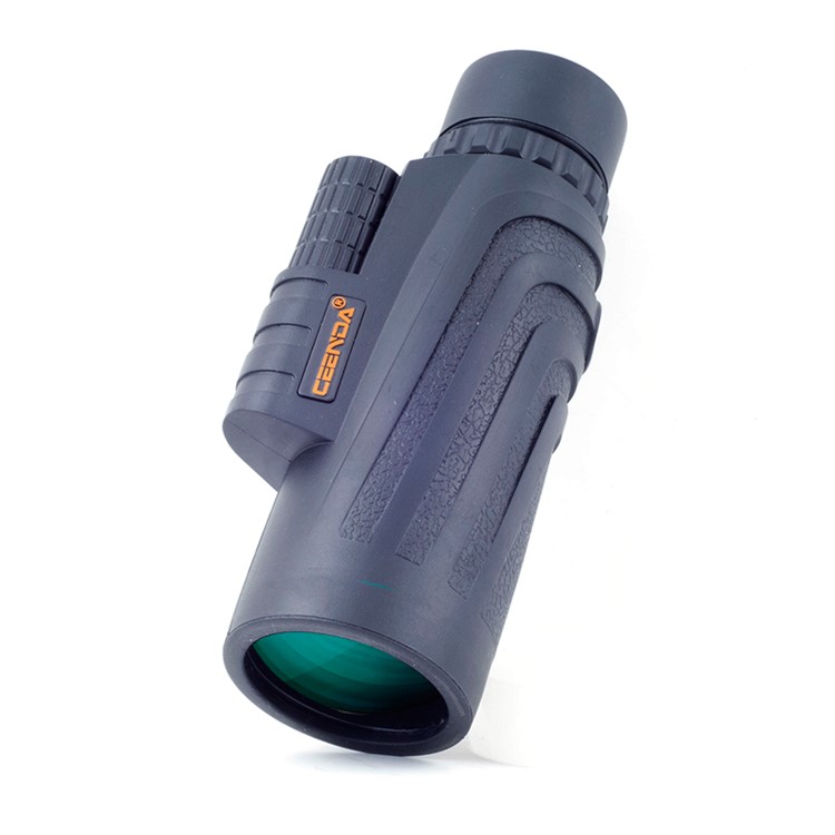 Single Hand Focus Waterproof Fog-proof 10x Zoom Monocular with Low-light-level Night Vision - Black-6